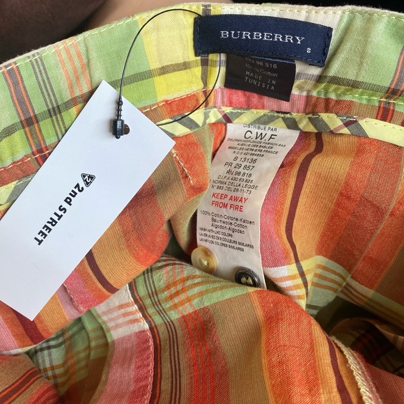 Burberry Skirt Size 8 fits XS. As is on picture. - Picture 3 of 8